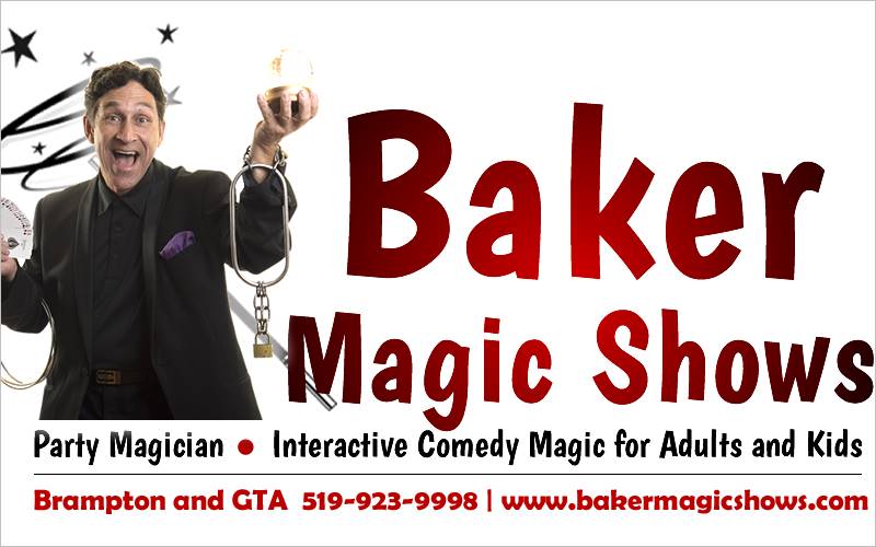 Baker Magic Shows Comedy Magicians in Ontario Canada