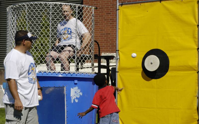 Mira Amusements Dunk Tank Rentals in Quebec Canada